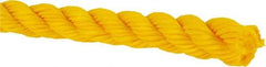 Value Collection - 1,200' Max Length Polypropylene Twisted Rope - 5/8" Diam, 697 Lb Capacity - Best Tool & Supply