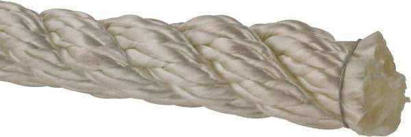 Value Collection - 600' Max Length Nylon Twisted Rope - 3/4" Diam, 1,597 Lb Capacity - Best Tool & Supply