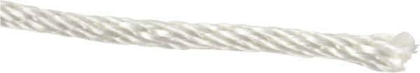 Value Collection - 1,000' Max Length Nylon Solid Braid Rope - 1/8" Diam, 39 Lb Capacity - Best Tool & Supply