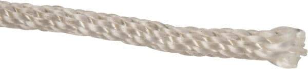 Value Collection - 1,000' Max Length Nylon Solid Braid Rope - 1/4" Diam, 135 Lb Capacity - Best Tool & Supply