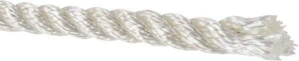 Value Collection - 600' Max Length Polyester Twisted Rope - 3/8" Diam, 363 Lb Capacity - Best Tool & Supply