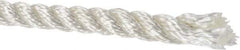 Value Collection - 600' Max Length Polyester Twisted Rope - 3/8" Diam, 363 Lb Capacity - Best Tool & Supply