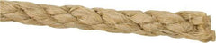 Value Collection - 500' Max Length Sisal Twisted Rope - 3/8" Diam, 108 Lb Capacity - Best Tool & Supply