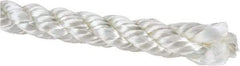 Value Collection - 600' Max Length Nylon Twisted Rope - 1/2" Diam, 709 Lb Capacity - Best Tool & Supply