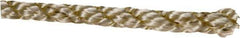 Value Collection - 600' Max Length Nylon Twisted Rope - 3/8" Diam, 405 Lb Capacity - Best Tool & Supply