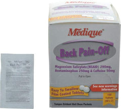 Medique - Back Pain-Off Tablets - Headache & Pain Relief - Best Tool & Supply