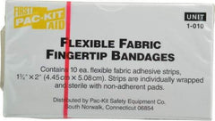 Medique - Fingertip Self-Adhesive Bandage - Yellow, Woven Fabric Bandage - Best Tool & Supply