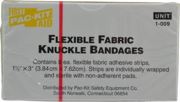 Medique - Knuckle Self-Adhesive Bandage - Yellow, Woven Fabric Bandage - Best Tool & Supply