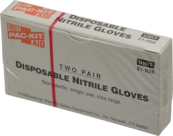 Medique - Latex Disposable Gloves - Orange - Best Tool & Supply