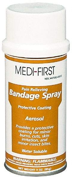 Medique - 3 oz Wound Care Spray - Comes in Aerosol Can, Bandage Spray - Best Tool & Supply