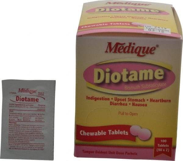 Medique - Diotame Tablets - Antacids & Stomach Relief - Best Tool & Supply