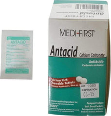 Medique - Mint Flavor Medi-First Antacid Tablets - Antacids & Stomach Relief - Best Tool & Supply