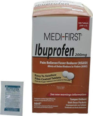 Medique - Medi-First Ibuprofen Tablets - Headache & Pain Relief - Best Tool & Supply