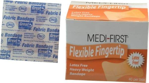 Medique - Fingertip Self-Adhesive Bandage - Woven Fabric Bandage, Latex Free - Best Tool & Supply