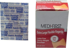 Medique - Fingertip Self-Adhesive Bandage - Woven Fabric Bandage, Latex Free - Best Tool & Supply