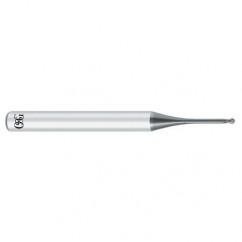 2mm Dia. - 50mm OAL - Solid Carbide - Rib Processing Ball Nose HP End Mill-2 FL - Best Tool & Supply
