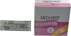 Medique - 3" Long x 3/4" Wide, General Purpose Self-Adhesive Bandage - Woven Fabric Bandage - Best Tool & Supply