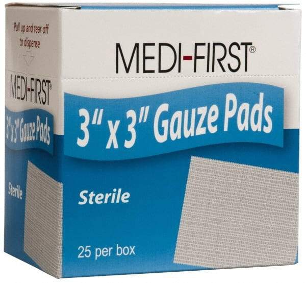 Medique - 3" Long x 3" Wide, General Purpose Pad - Gauze Bandage - Best Tool & Supply