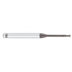 2.5 mm x 4mm x 2.2mm x 50mm 2Fl Carbide Corner Radius OSG EXOCARB® WXS® End Mill-WXS - Best Tool & Supply