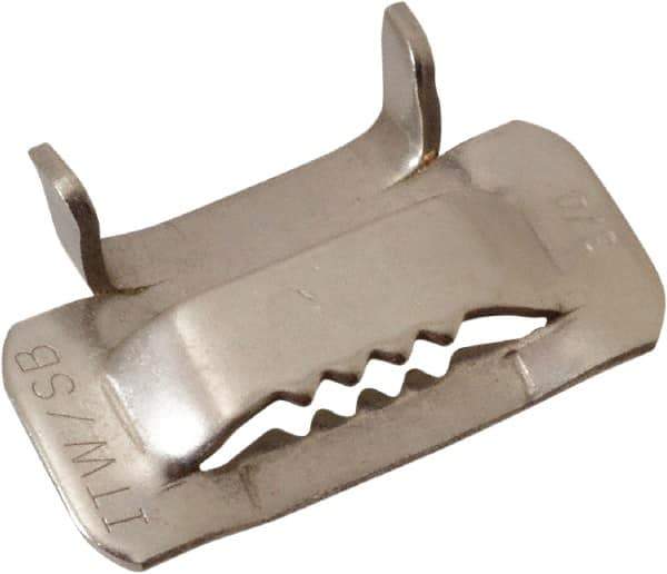 IDEAL TRIDON - Band Clamps & Buckles Type: Banding Strap Buckles Material: Stainless Steel - Best Tool & Supply