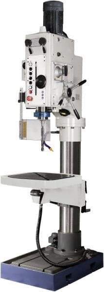 Palmgren - 30" Swing, Geared Head Drill Press - 18 Speed, 4 hp, Three Phase - Best Tool & Supply