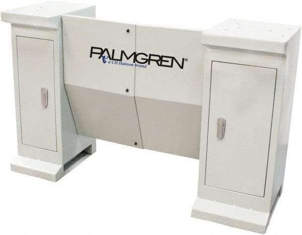 Palmgren - 41" Long x 30" High x 14" Deep, Lathe Cabinet without Chip Pan - Compatible with 9" x 20" Bench Lathes - Best Tool & Supply