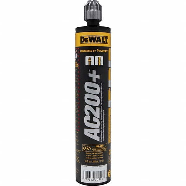 DeWALT Anchors & Fasteners - Anchoring Adhesives Adhesive Material: Acrylic Volume (fl. oz.): 9.50 - Best Tool & Supply