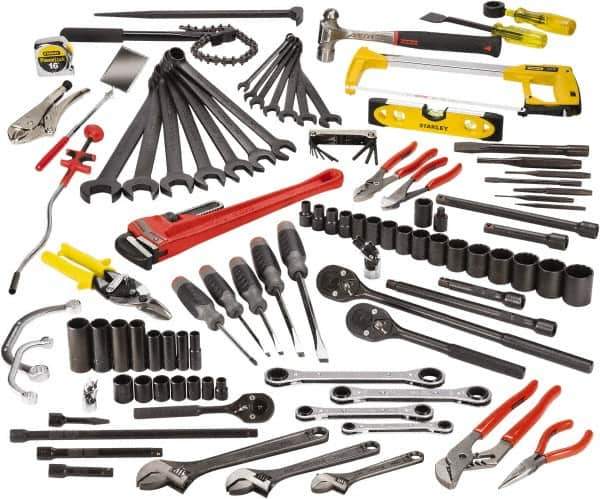 Proto - 107 Piece 1/2 & 3/8" Drive Master Tool Set - Comes in Top Chest - Best Tool & Supply