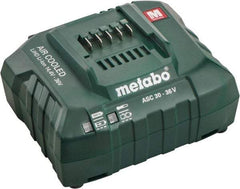 Metabo - 14.4/18/36 Volt, Lithium-Ion Power Tool Charger - 30 min to 1 hr to Charge, AC Wall Outlet Power Source - Best Tool & Supply