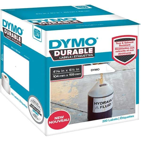 Dymo - Labels, Ribbons & Tapes Type: Extra Large Shipping Labels Color: White - Best Tool & Supply