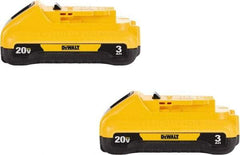 DeWALT - 20 Volt Lithium-Ion Power Tool Battery - 3 Ahr Capacity, 1 hr Charge Time, Series 20V Max - Best Tool & Supply