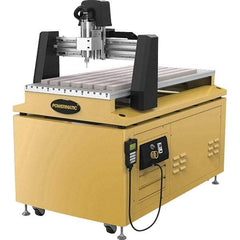 Powermatic - Single Phase, 24,000 RPM, 230 Volt, CNC Mill Drill Machine - 39-11/64" Long x 28-25/64" Wide Table - Best Tool & Supply