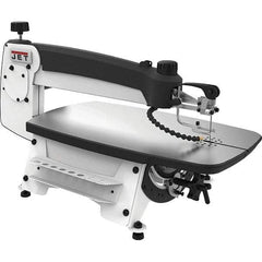 Jet - 3/4" Stroke Length, 2" Depth of Cut, Scroll Saw - 400 to 1,550 Strokes per min, Includes Foot Switch - Best Tool & Supply