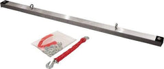 Sweepex - 48" Long Magnetic Sweeper Bar - 2" Wide x 2" High, 1 to 2" Clearance - Best Tool & Supply