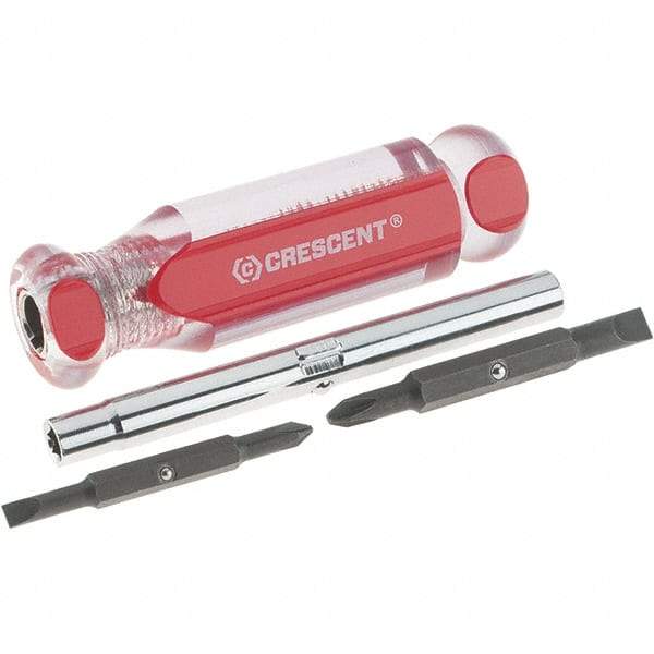 Crescent - Multi-Bit Screwdriver - Slotted & Phillips Tip - Best Tool & Supply