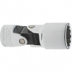 Proto - 5/8", 3/8" Drive, Intermediate Hand Socket - 12 Points, 2-1/4" OAL, Steel, Full Polish Finish - Best Tool & Supply