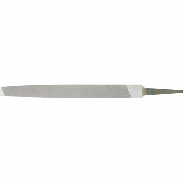 Stanley - 12" Long, Bastard Cut, Flat American-Pattern File - Single Cut, 0.3" Overall Thickness - Best Tool & Supply