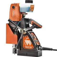 WALTER Surface Technologies - 1/2" Chuck, Portable Electromagnetic Drill Press - 600 RPM, 8 Amps, 850 Watts, 120 Volts - Best Tool & Supply