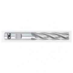 5/8 x 5/8 x 2-1/2 x 4-5/8 4 Fl HSS-CO Roughing Center Cutting End Mill -  Bright - Best Tool & Supply