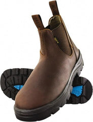 Steel Blue - Women's Wide Width Steel Work Boot - Black, Leather Upper, TPU Outsole, 5" High, Waterproof - Best Tool & Supply