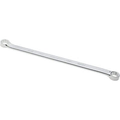 Proto - 11/16" x 3/4" 12 Point Box Wrench - Double End, 1" Head Diam x 1/2" Head Thickness, 14-11/32" OAL, Steel, Polished Finish, 15° Offset - Best Tool & Supply