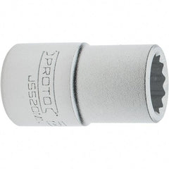 Proto - 3/4" Drive, Standard Hand Socket - 12 Points, 2.307" OAL, Steel, Full Polish Finish - Best Tool & Supply