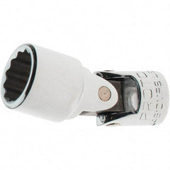 Proto - 1/4" Drive, Standard Hand Socket - 12 Points, 1-17/64" OAL, Steel, Full Polish Finish - Best Tool & Supply