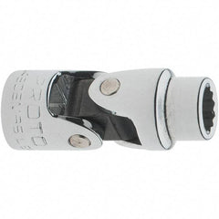 Proto - 1/4" Drive, Standard Hand Socket - 12 Points, 1-17/64" OAL, Steel, Full Polish Finish - Best Tool & Supply