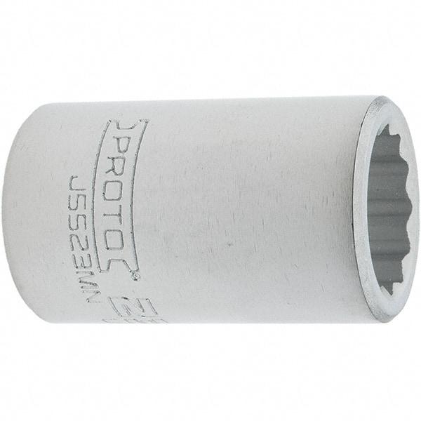 Proto - 3/4" Drive, Standard Hand Socket - 12 Points, 2.307" OAL, Steel, Full Polish Finish - Best Tool & Supply