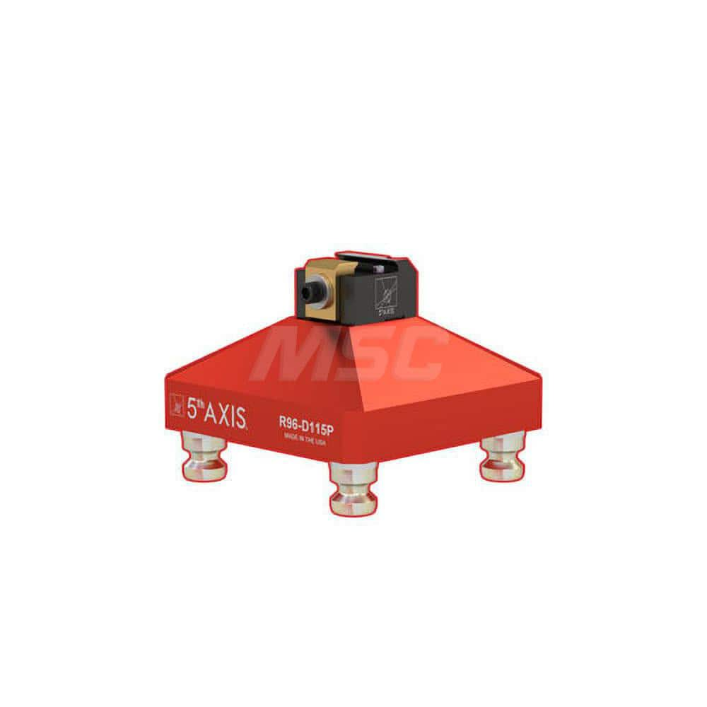 CNC Quick-Change Clamping Modules; Actuation Type: Manual; Mounting Hole Location: Bottom; Overall Length: 4.95; Width/Diameter (mm): 5; Length (Inch): 4.95; Length (Decimal Inch): 4.95; Overall Width: 5