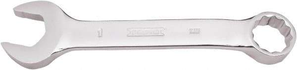 Proto - 1" 12 Point Combination Wrench - 15° Offset Angle, 8-13/32" OAL, Steel, Full Polish Finish - Best Tool & Supply