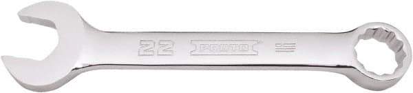 Proto - 22mm 12 Point Combination Wrench - 15° Offset Angle, 7-29/32" OAL, Steel, Full Polish Finish - Best Tool & Supply