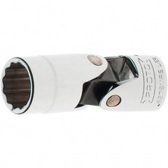 Proto - 3/8" Drive, Standard Hand Socket - 12 Points, 2-3/16" OAL, Steel, Full Polish Finish - Best Tool & Supply