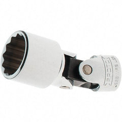 Proto - 3/8" Drive, Standard Hand Socket - 12 Points, 2-1/4" OAL, Steel, Full Polish Finish - Best Tool & Supply